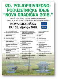 Tradicionalne 20. Poljoprivredno-poduzetničke ideje „Nova Gradiška 2018.“