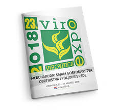 23. Međunarodni sajam VIROEXPO 2018., 23. do 25. veljače 2018. godine