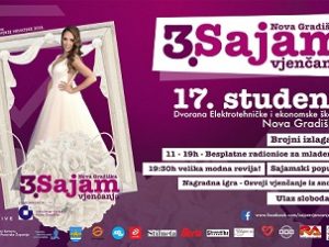3. Sajam vjenčanja Nova Gradiška – 17.11.2018. godine