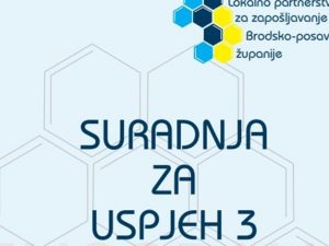 BPŽ – Javni poziv za dodjelu potpora male vrijednosti za samozapošljavanje u projektu Suradnja za uspjeh 3