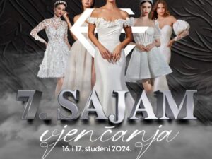 7. Sajam vjenčanja Exclusive Nova Gradiška- 16. i 17. studeni 2024.- POZIV IZLAGAČIMA